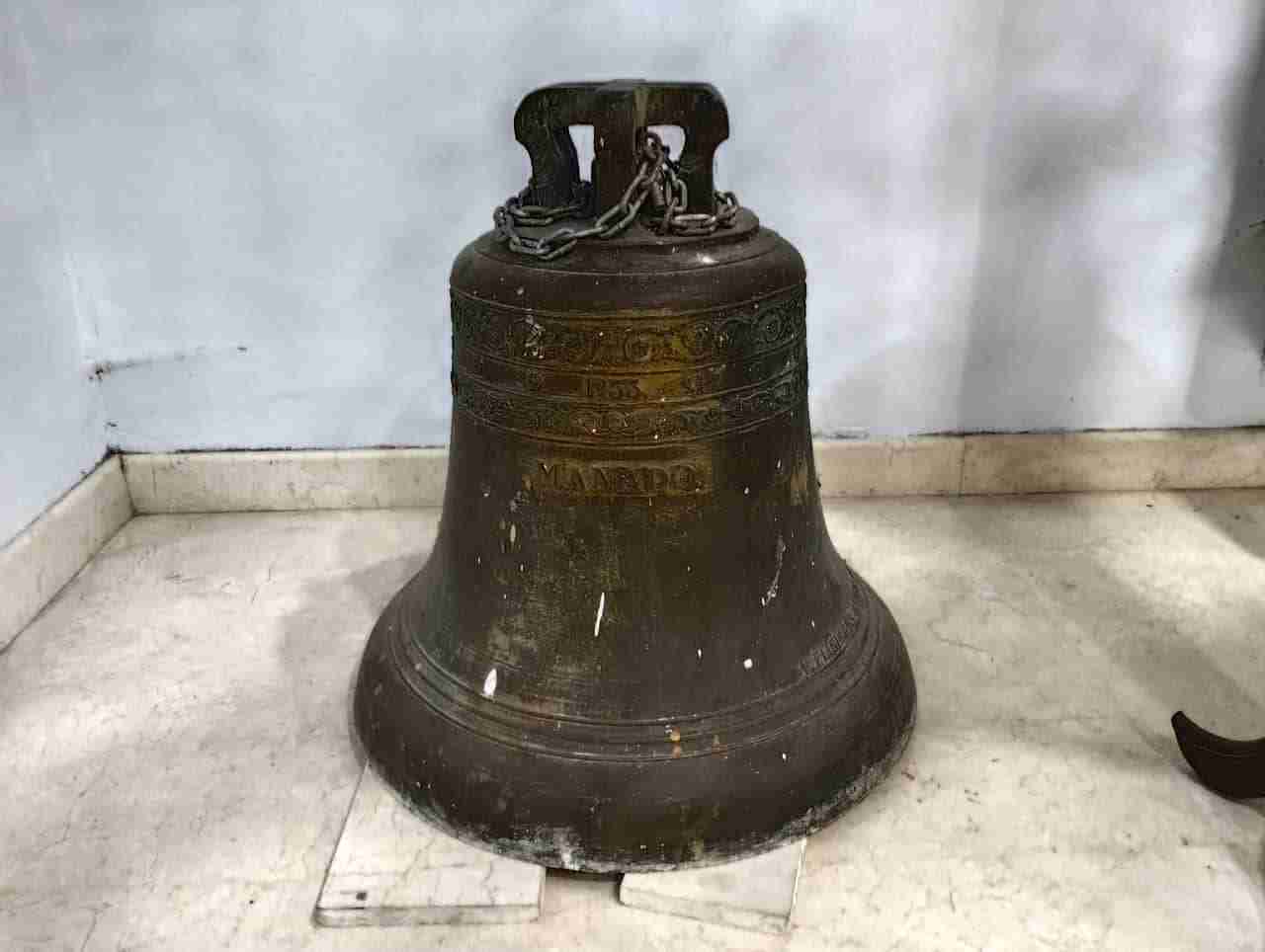 A church bell that was cast in 1933.