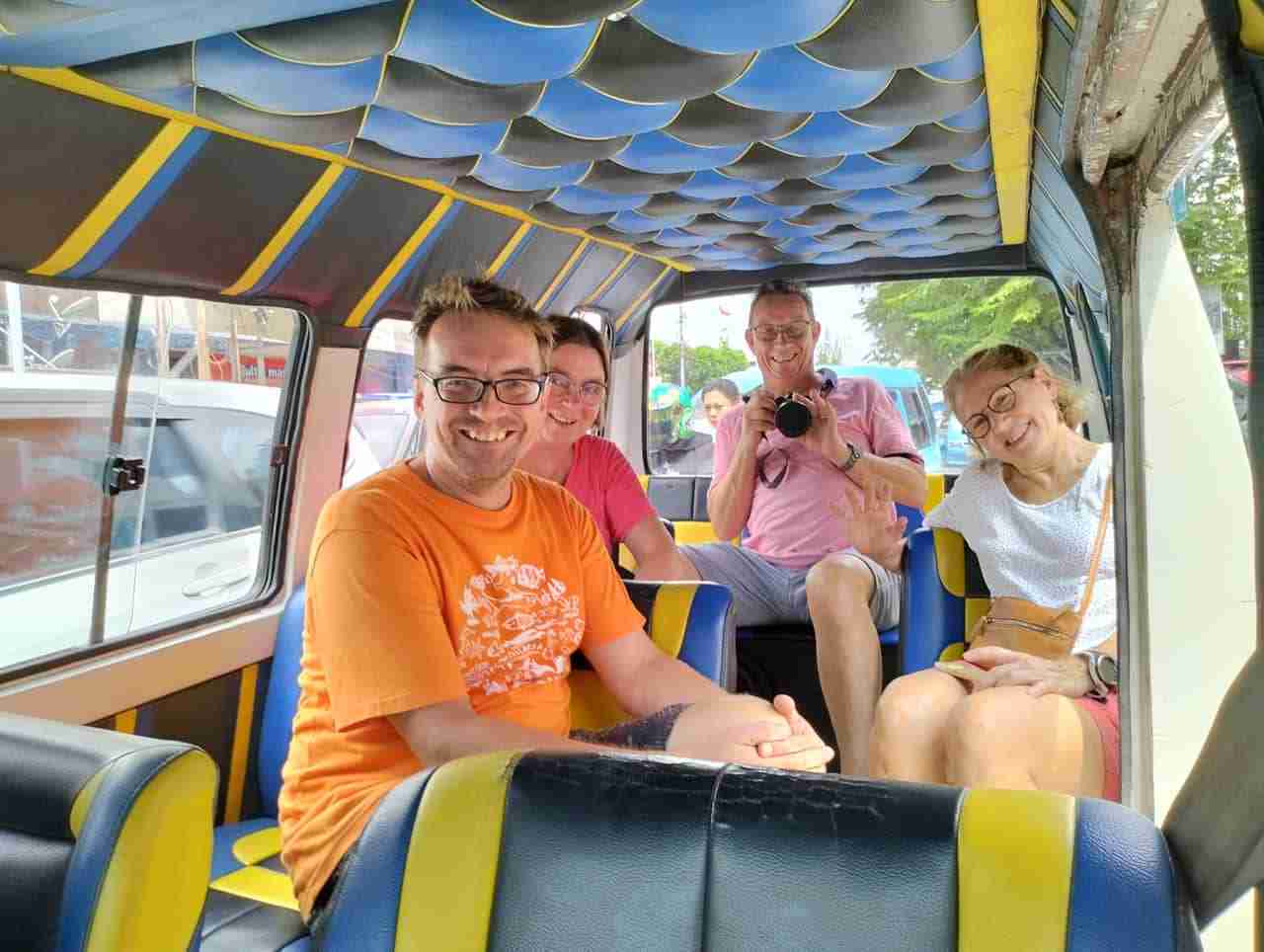 Inside a Mikrolet